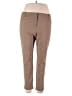 Van Heusen Solid Brown Casual Pants Size 18 - photo 1