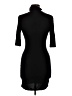 Missguided Solid Black Cocktail Dress Size 6 - photo 2