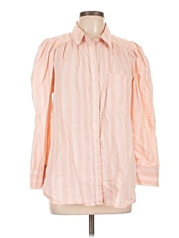 Free People 3/4 Sleeve Button-Down Shirt (view 1)