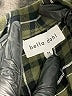 Bella Dahl 100% Rayon Plaid Black Long Sleeve Blouse Size M - photo 4