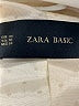 Zara Basic 100% Cloth Of Gold Ivory Blazer Size 2 - photo 6