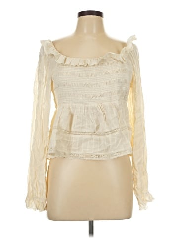 American Eagle Outfitters Long Sleeve Blouse (view 1)