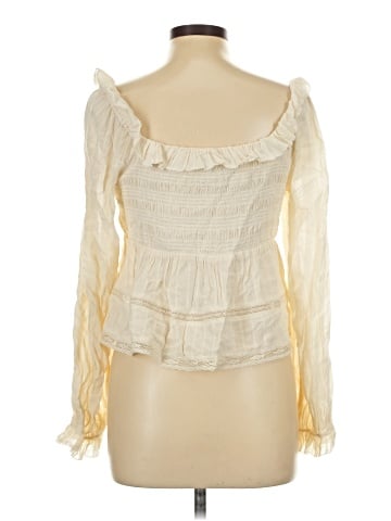 American Eagle Outfitters Long Sleeve Blouse (view 2)