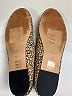 J.Crew Animal Print Tan Flats Size 12 - photo 5
