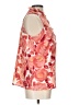 Ann Taylor LOFT 100% Polyester Floral Pink Sleeveless Blouse Size L (petite) - photo 4