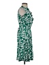 Leota Print Green Casual Dress Size S (petite) - photo 4