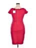 Bisou Bisou Solid Red Cocktail Dress Size 14 - photo 2