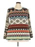 Lularoe Teal Long Sleeve Blouse Size 3X - photo 1
