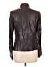 Worth 100% Leather Brown Leather Jacket Size 12 - photo 2