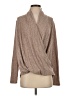 Akemi + Kin Brown Long Sleeve Top Size S - photo 1
