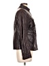 Worth 100% Leather Brown Leather Jacket Size 12 - photo 4