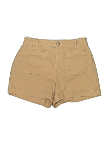 Ann Taylor LOFT Khaki Shorts (view 1)