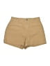 Ann Taylor LOFT Solid Tan Khaki Shorts Size 8 - photo 1