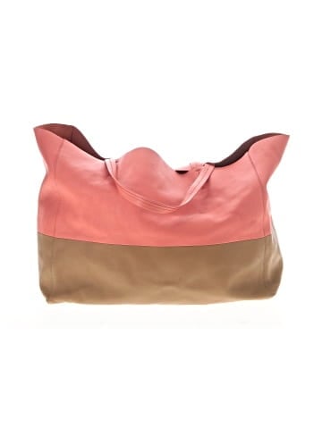 Céline Lambskin Leather Horizontal Cabas Tote (view 1)