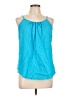 Faded Glory Teal Sleeveless Blouse Size 12 - 14 - photo 1