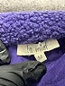 La Miel 100% Polyester Purple Cardigan Size M - photo 7