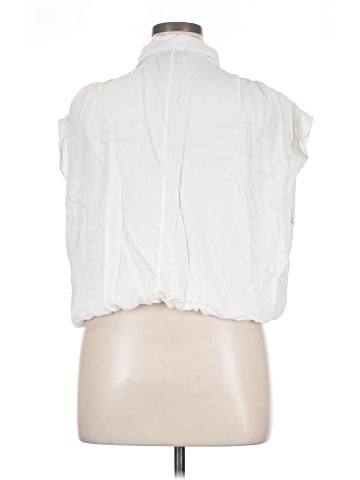 Donna Karan New York Sleeveless Button-Down Shirt (view 2)