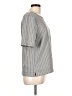 Ann Taylor Gray Short Sleeve Top Size L - photo 4