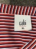 CAbi 100% Polyester Stripes Burgundy Long Sleeve Blouse Size XL - photo 7