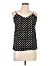 Monteau Black Sleeveless Top Size L - photo 1