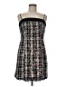 Walter Baker 100% Polyester Tweed Black Cocktail Dress Size 8 - photo 1