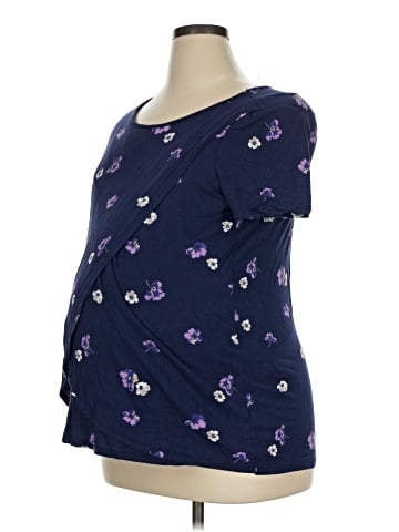 Old Navy - Maternity 3/4 Sleeve Blouse (view 1)