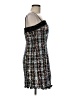 Walter Baker 100% Polyester Tweed Black Cocktail Dress Size 8 - photo 4