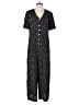 Laundry by Shelli Segal Polka Dots Black Jumpsuit Size 8 - photo 1
