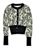 Assorted Brands Floral Black Cardigan Size M (youth) - photo 1