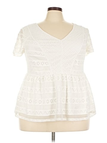 Lane Bryant Short Sleeve Top (view 1)