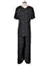Laundry by Shelli Segal Polka Dots Black Jumpsuit Size 8 - photo 2