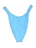 Lovers + Friends Tie-dye Blue Swimsuit Bottoms Size M - photo 2