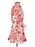 Zara Print Red Cocktail Dress Size S - photo 4
