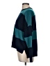 Eddie Bauer Color Block Teal Pullover Sweater Size M - photo 5