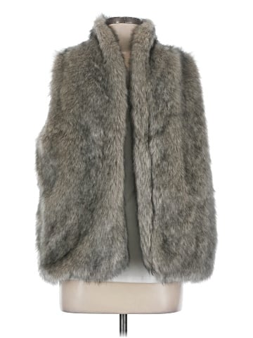 BCBGeneration Faux Fur Vest (view 1)