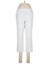 Time and Tru Solid White Casual Pants Size M - photo 1