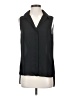 Pure Navy 100% Polyester Black Sleeveless Blouse Size S - photo 1