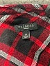 Talbots 100% Viscose Plaid Red Long Sleeve Button-Down Shirt Size 1X - photo 7