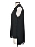 Pure Navy 100% Polyester Black Sleeveless Blouse Size S - photo 5
