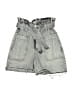 Zara Gray Denim Shorts Size 00 - photo 1