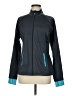 Athleta 100% Polyester Teal Track Jacket Size M - photo 1