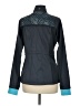 Athleta 100% Polyester Teal Track Jacket Size M - photo 2