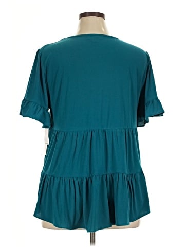 CeCe Short Sleeve Blouse (view 2)