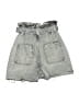 Zara Gray Denim Shorts Size 00 - photo 2