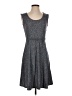 Max Studio 100% Rayon Chevron-herringbone Gray Casual Dress Size S - photo 1