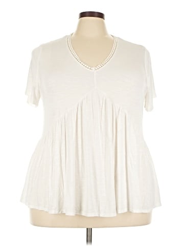 Lane Bryant Short Sleeve Top (view 1)