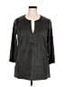 Gretchen Scott Designs Black 3/4 Sleeve Blouse Size XL - photo 1