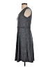 Max Studio 100% Rayon Chevron-herringbone Gray Casual Dress Size S - photo 5