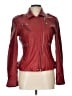 IRO 100% Leather Red Leather Jacket Size EU (FR) 42 / US 10 - photo 1