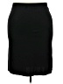 Grace Elements Solid Black Formal Skirt Size 3X - photo 2